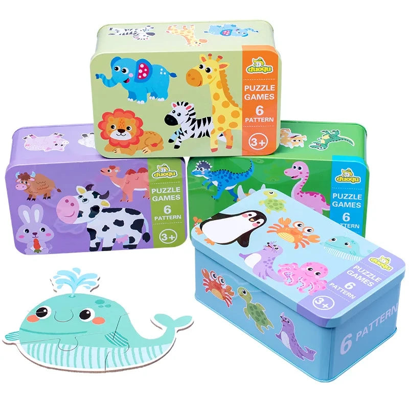 LittleBunnies™ Montessori Puzzle