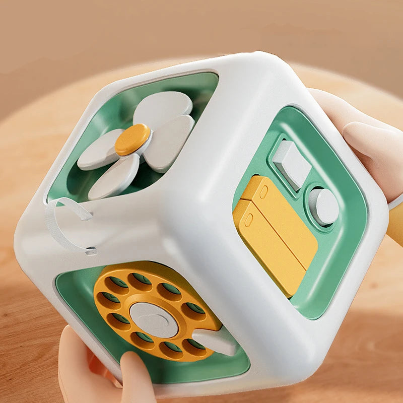 LittleBunnies™ Montessori Activity 6 in 1 Cube