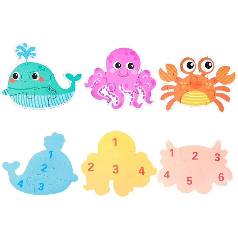 LittleBunnies™ Montessori Puzzle