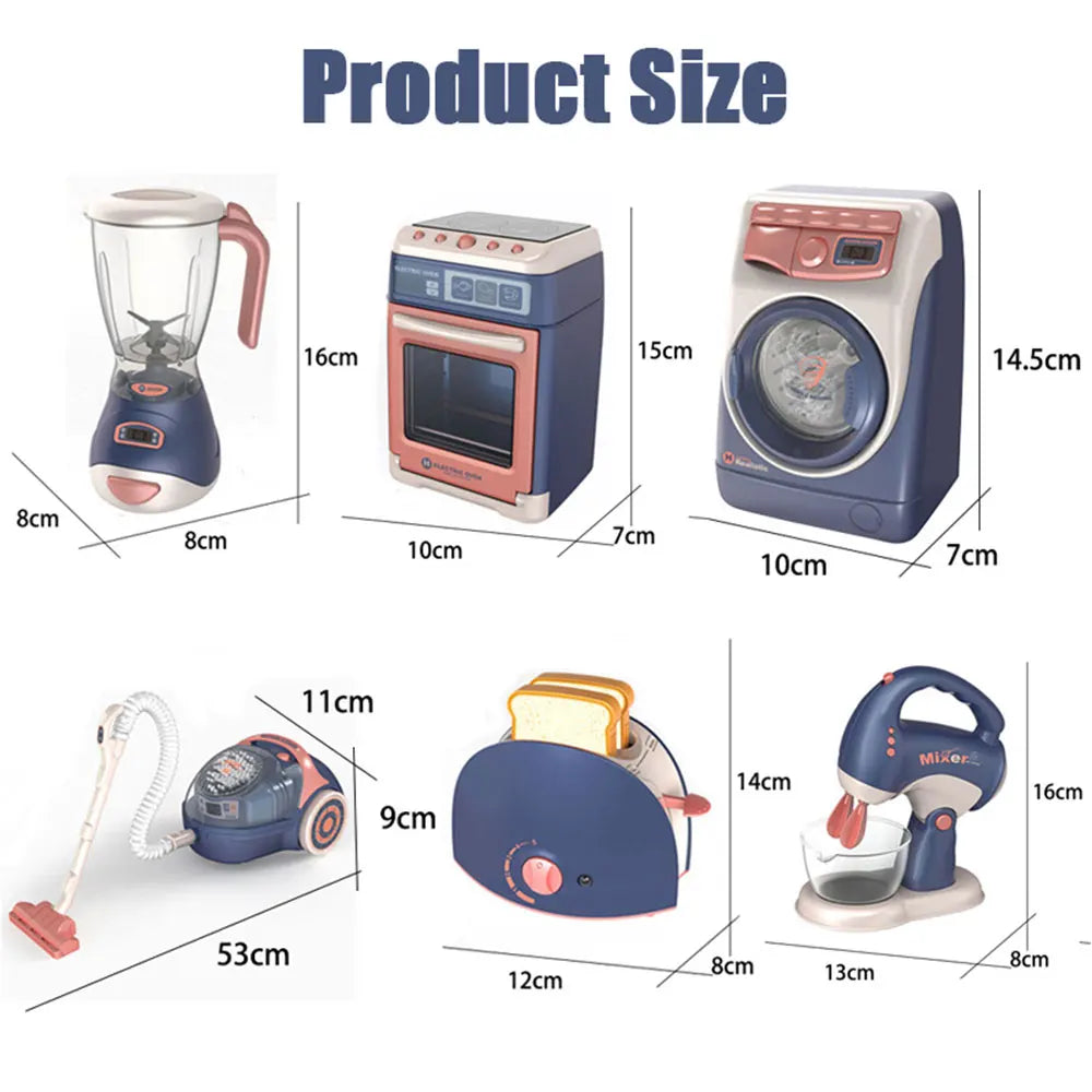 LittleBunnies™ Pretend House Kitchen Appliances