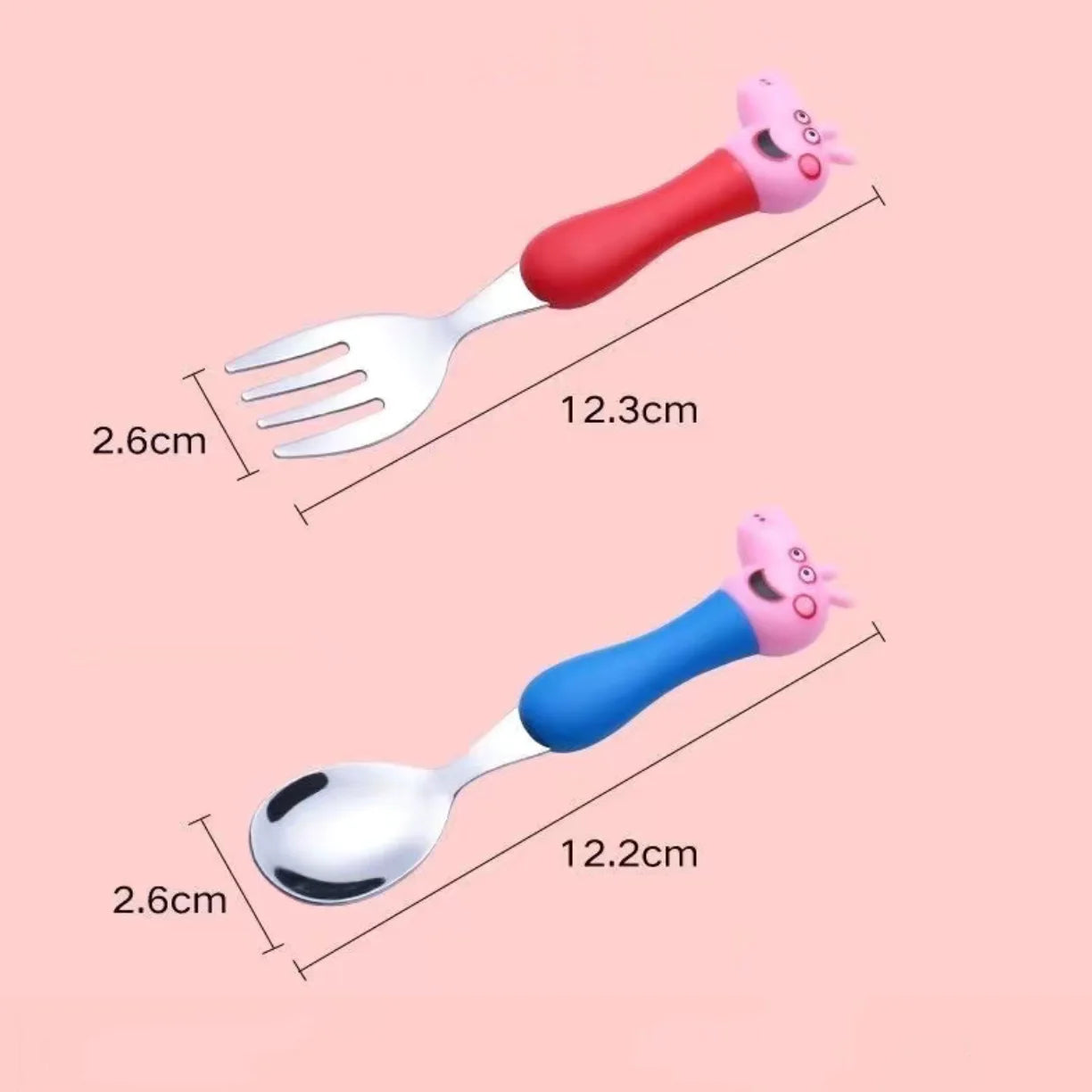 LittleBunnies™ Children's Cuttlery Set Peppa Pig