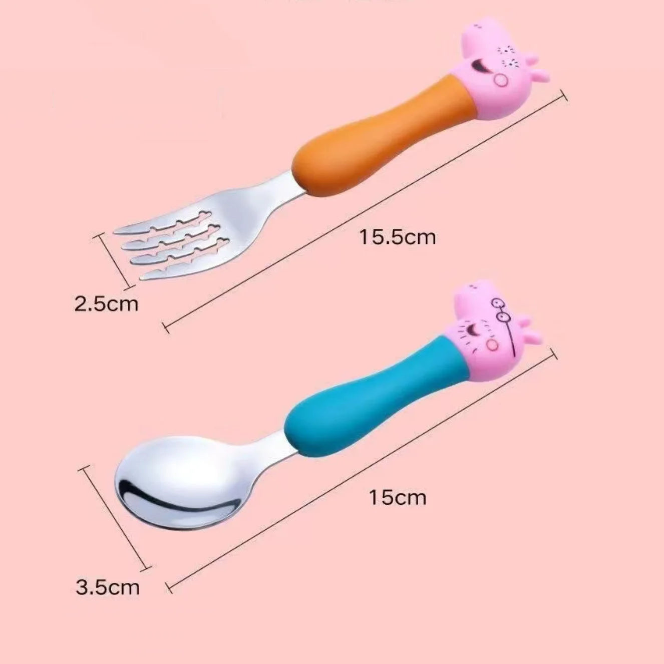 LittleBunnies™ Children's Cuttlery Set Peppa Pig