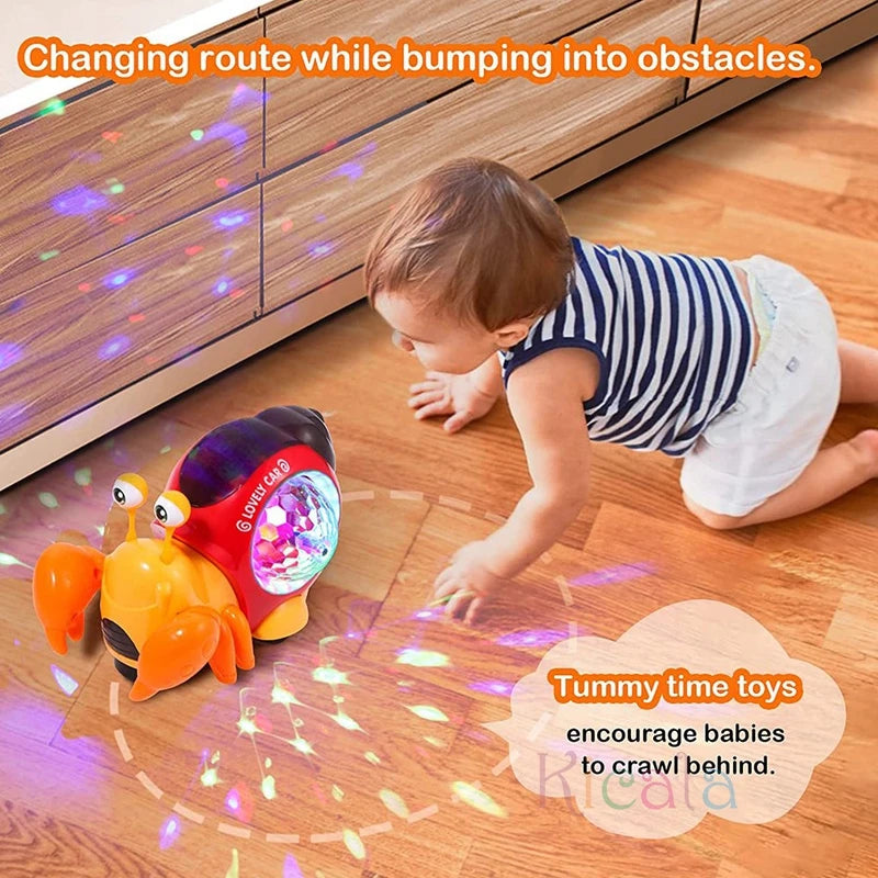 LittleBunnies™ Melody-Crawling Crab