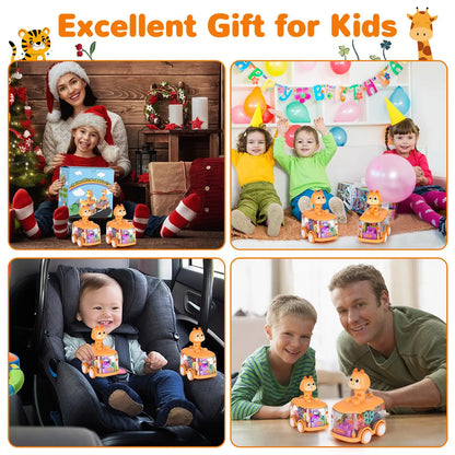 LittleBunnies™ Zoom & Glow Gear Car: