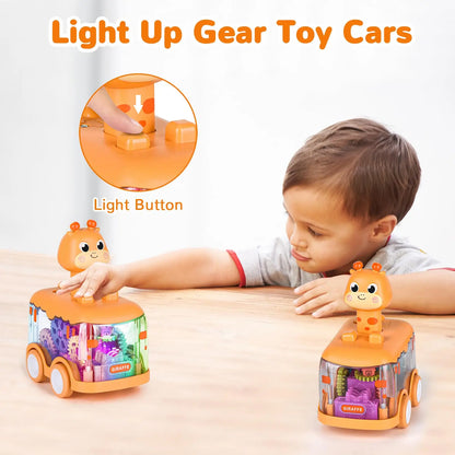 LittleBunnies™ Zoom & Glow Gear Car: